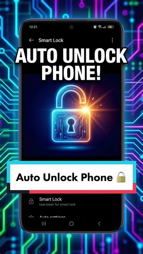Android Smart Lock Secret Setting 🔐 | Auto Unlock Phone at Home