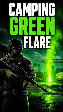 Green Flare Extract Camping. #shorts #gaming #escapefromtarkov #tarkov #SaucySurg #milsim #military