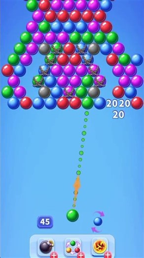 bubble shooter game #short #shortvideo
