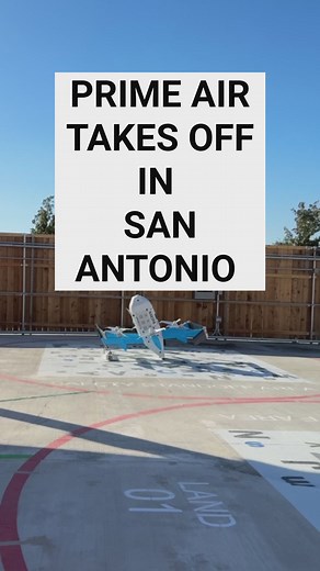 Amazon's Prime Air Drone delivery services have officially taken flight in San Antonio! | KENS 5 & Kens5.com