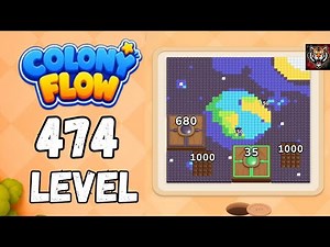 Colony flow Level 474 Walkthrough Solution