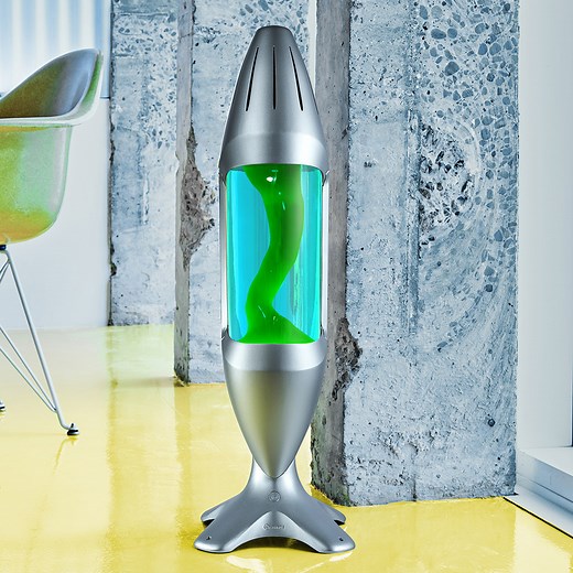 iO Giant Lava Lamp: Silver - Large Lava Lamps by Mathmos