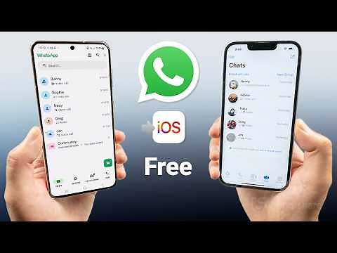 Transfer WhatsApp from Android to iPhone 2026 [Official Free Method]