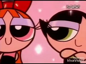 Powerpuff Girls Kiss Rowdyruff Boys
