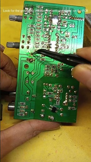 how to eliminating hum sound from the loudspeaker