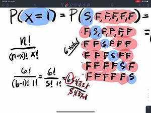 4.2.2 The Binomial Distribution Formula and How to Use “The Table” To Make The Probability Dist.