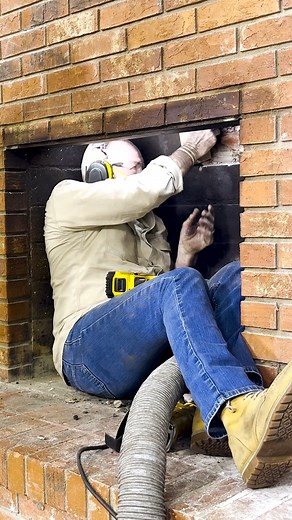 533K views · 3.3K reactions |  Things are heating up at #TOHAsheville! Mark McCullough installs a new wood fireplace insert and gives a home a major comfort upgrade. Tune in tonight on PBS or stream free beginning Monday on The Roku Channel! | This Old House | Facebook