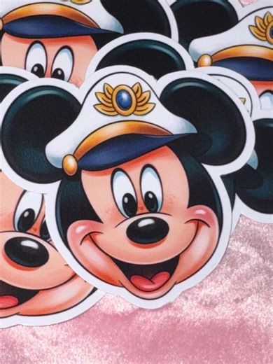 Disney Captain Mickey Cruise Vinyl Sticker 3” DCL - Etsy