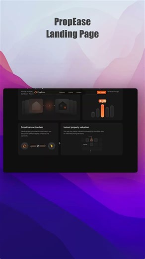 Dark Themed SaaS Landing Page #nextjs #tailwindcss #frontend #saas #landingpage