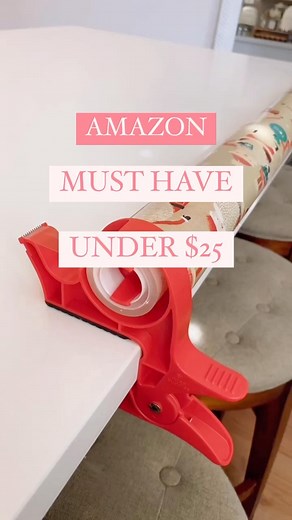 Works on ANY table, countertop, and wrapping paper roll AND includes built in tape dispensers 👏🏻! This literally sold out before November last year so I’m sharing early so you can “Add To Cart” first ❤️! ✨ ✨ #amazonfinds #amazonfinds2022 #founditonamazon #amazonhome #amazonhomefinds #amazonkitchen #amazonkitchenfinds #amazongadgets #amazongadget #amazonfavorites #amazonmusthaves #amazonproduct #amazonfind #wrappingpresents #giftwrappingideas #giftwrapped #giftwrapideas #wrappingbuddies #amazon
