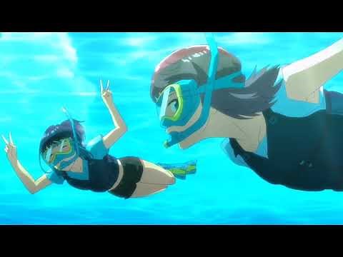 Underwater anime girl #3