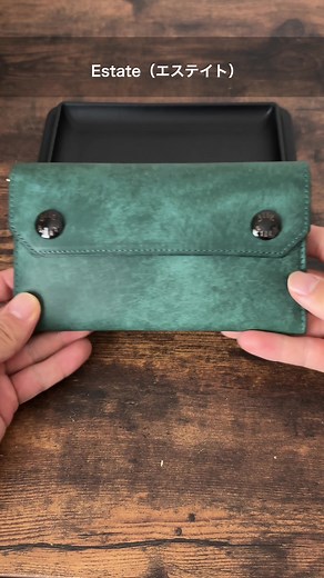 機能的で遊び心あふれる！少し小さい長財布 ブランド:BEERBELLY 商品名: Estate（エステイト） 価格 29700円（税込） 収納 推奨：紙幣10枚/小銭20 枚/カード9枚 サイズ 横17.5cm /縦10.0cm / 厚み2.0cm 購入は、TikTok shopまたはプロフのリンク先からどうぞ✋ @freespirits_official #革財布 #wallet #財布 #japanwallet