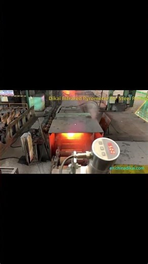 Online IR pyrometer for Steel Bar