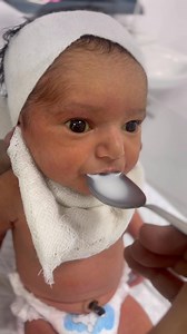 1.4M views · 29K reactions | Baby now admitted with feeding challenges, but showing great progress with spoon feeding every 2 hours and improved feeding on the 2nd day in the NICU殺❤️ #baby #cutebaby #NICUCare #delivery #nicu #feeding #afterbitrth | Inderpal Yadav | Facebook