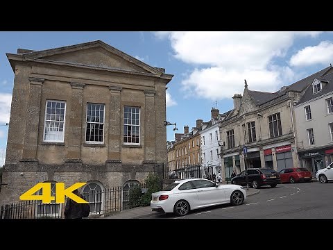 Chipping Norton Walk: Town Centre【4K】