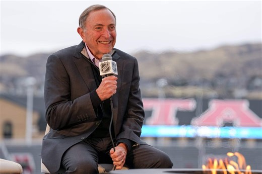 NHL GM meetings: Gary Bettman defiant about playoff format, goalie interference debate gets testy