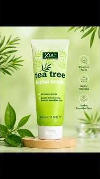 Why you use Xpel Tea Tree facial scrub??? #viralvideo #skincare #skincareroutine