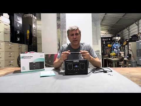 Finally, a solar power station that most people CAN AFFORD on sale for $132...OUPES Exodus 600.