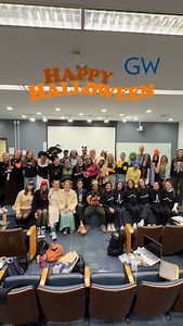 Happy Halloween from the GW PA Program Class of 2027 🎃🦇#gwpaprogram | The George Washington University Physician Assistant Program
