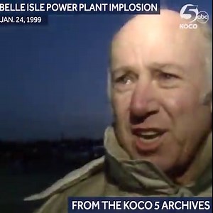 15K views · 97 reactions | FROM THE KOCO 5 ARCHIVES | Do you remember the implosion of the iconic Belle Isle Power Plant in Oklahoma City, back in January, 1999? KOCO 5 was there to capture the event from all angles! Check it out. https://bit.ly/39OgUeW | KOCO 5 News | Facebook