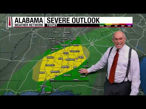 AWN Saturday 1/10/26 Early Morning Statewide Forecast Update from James Spann