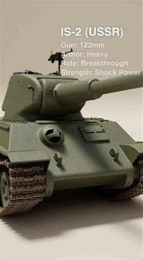 IS-2 vs Panther ⚔️ Which Tank Really Ended WWII? #shorts