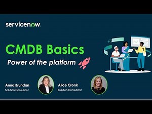 CMDB Basics - ServiceNow