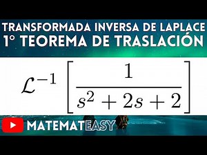 ✏️ Transformada Inversa de Laplace | Primer Teorema de Traslación. Ejercicio 3