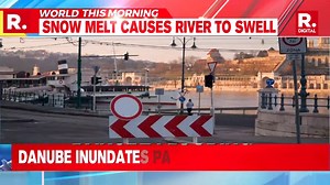 Danube River Overflows Embankments, 1,200 KMs Of Flood Protection Alerted #danuberiver #riveroverflow #naturalcalamity #worldnews | Republic
