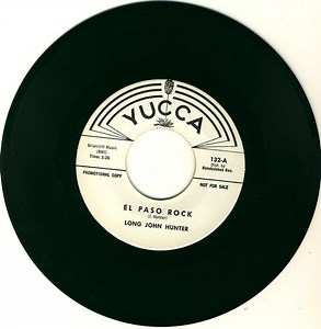 Long John Hunter - El Paso Rock / Midnight Stroll
