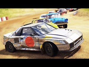 Wreckfest Multiplayer Is COMPLETE CHAOS! Multiplayer Racing & Crashing! - Wreckfest