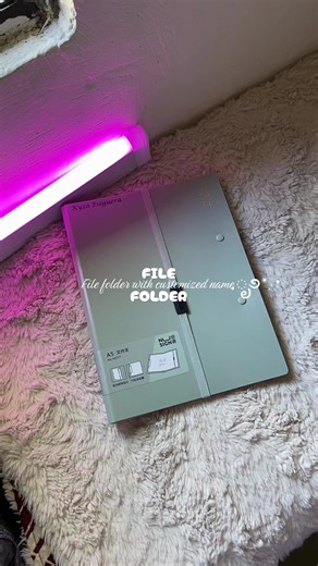 Custom File Folder Organization for Students