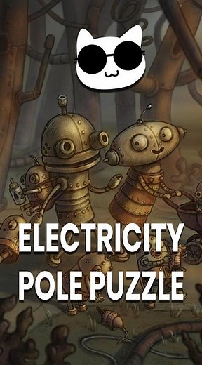 Electricity Pole Puzzle | Machinarium #machinarium #gameplay #walkthrough