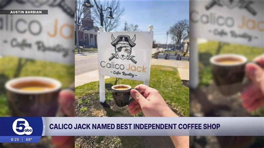 Calico Jack named best independent coffee shop