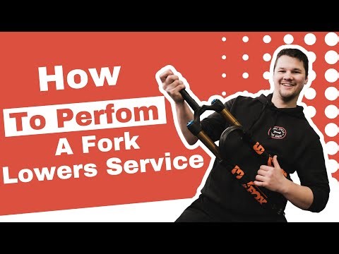 How to perform a fork lowers service | Full Cycle Ottawa