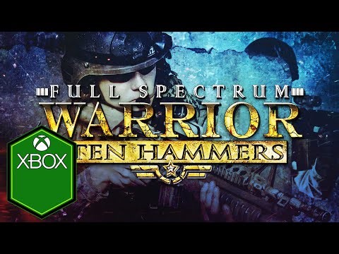 Full Spectrum Warrior Ten Hammers Xbox Gameplay