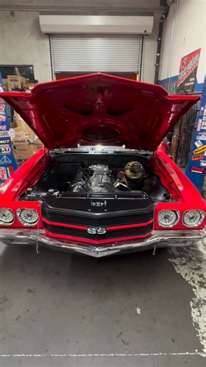 Travis Grieve on Instagram: "Got this 1970 Chevelle SS dialed in for @fast_life_oc ! This @blueprint_engines 496 runs super hard! Set it up with @fitech_efi GoEFI 600 with their billet 2 Wire Distributor, Spark plug wires and fuel system. Set it up with a locked out distributor for timing control. We tucked the fuel lines and wiring as well. Cleaned up the engine compartment. Welded the 02 bung into the exhaust for a no air leak fit. Tuned it and it’s ready to destroy tires! #fitechefi #fyp #exp
