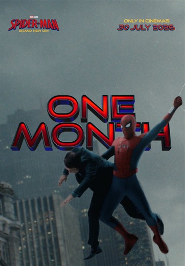 Your friendly neighbourhood hero returns in ONE MONTH! 🕸️🔥🕷️ Get tickets now and experience #SpidermanBrandNewDay in 3D, 4DX, ScreenX, Dolby Atmos, D-Box, Onyx, Play, Premiére, Prestige, and BIG Hall only at GSC in Malaysia starting 30 July! 🇲🇾 #SpiderMan #BrandNewDay
