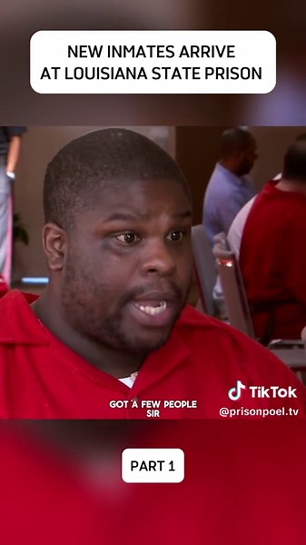 New Inmates Arrival at Louisiana State Prison