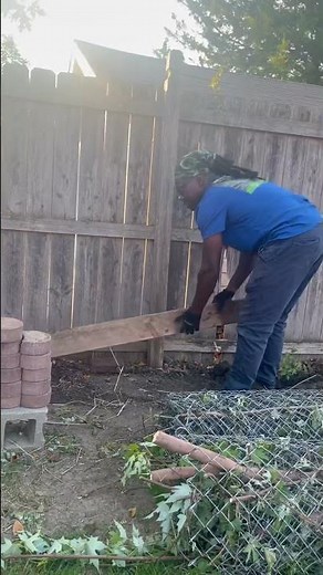 How to remove a chain-link fence post ￼from out the ground