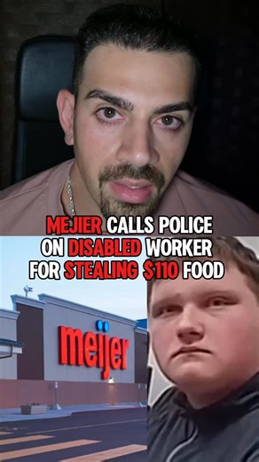 Boycott at Meijer? A 19-year-old autistic deli worker was arrested after a manager accused him of stealing $110 worth of chicken fruit cups. Bodycam shows him calmly cuffed taken in. He says they were just shift meals he forgot to pay for. Now #BoycottMeijer is trending a GoFundMe has already raised $28k | Youwontbelievemeofficial