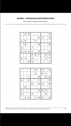 Schaffst du das Sudoku vor der Zeit? 🧩
