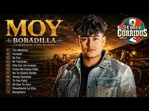 Moy Bobadilla - Puras Canciones Perronas🎸Moy Bobadilla Sus Mejores Canciones - 12 Exitos Inmortales.
