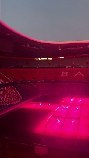 Inside of Allianz arena Munich