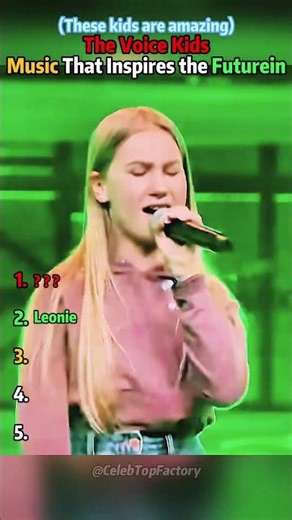 The Voice Kids Music That Inspires the Futurein#singing#thevoice#performance#audition#shorts#usa#sho