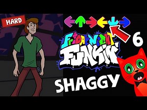FULL WALKTHROUGH mod VS Shaggy FNF | Friday Night Funkin game | Full week Scooby-Doo (6 arrows)