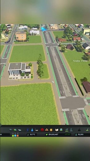 Adding Zoning Squares to Build Shops in Cities: Skylines! #shorts