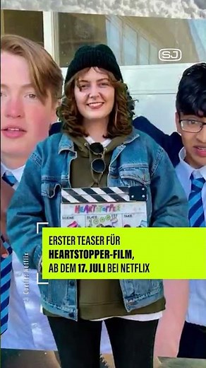 Netflix droppt ersten Teaser für Heartstopper-Film