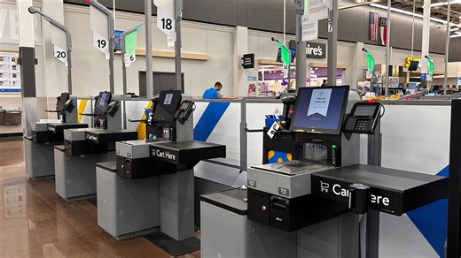 Walmart adds self-checkout label that sends warning message to shoppers
