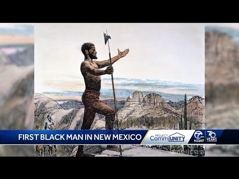 The first African American person in New Mexico
